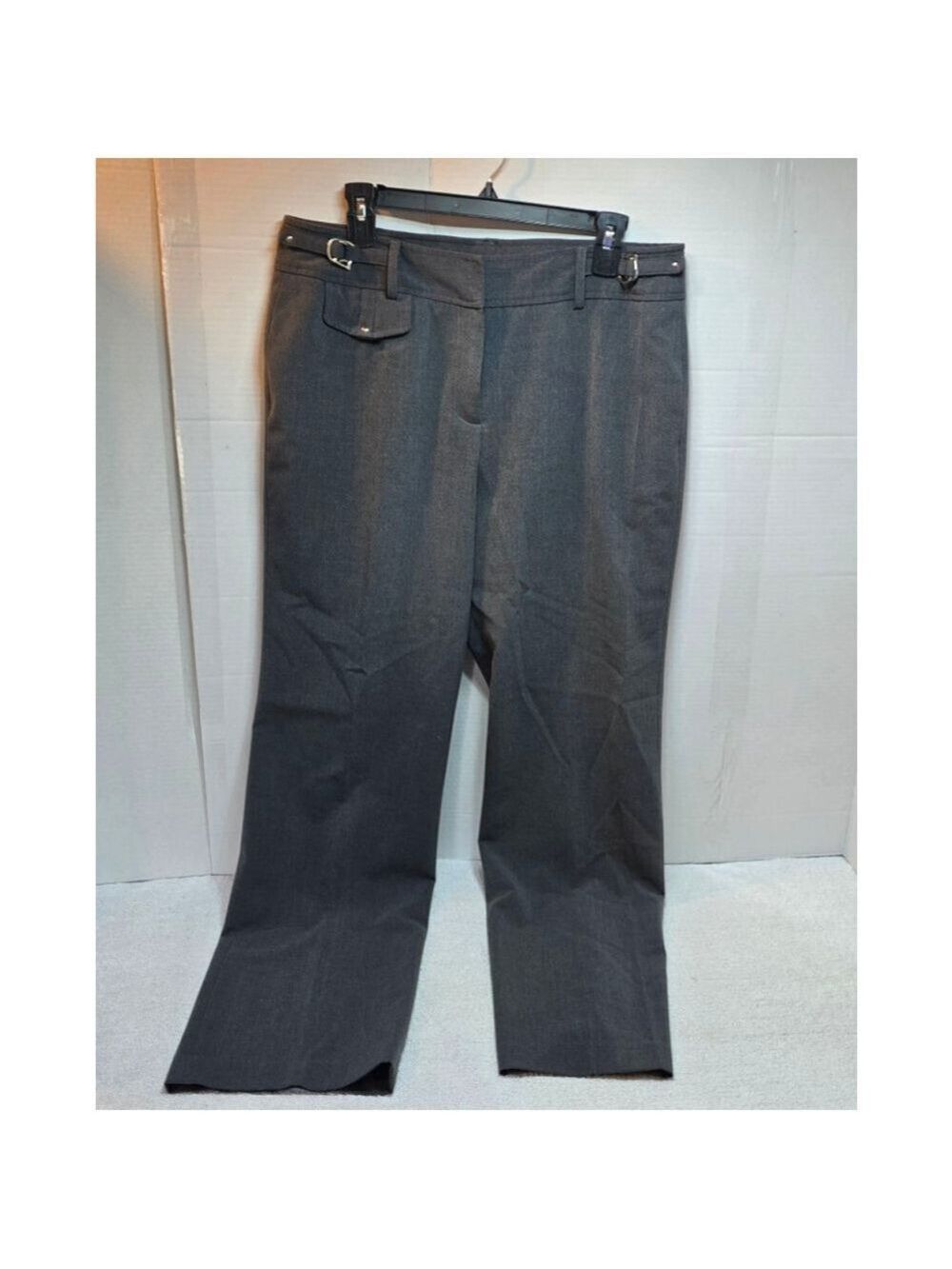 Women's New Directions Gray Trousers Size 12